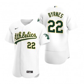 Oakland Athletics Eric Byrnes Nike White Retired Player Authentic Jersey