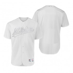 Oakland Athletics White 2019 Players' Weekend Authentic Team Jersey