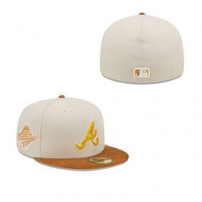 Atlanta Braves Corduroy Visor 59FIFTY Fitted Hat