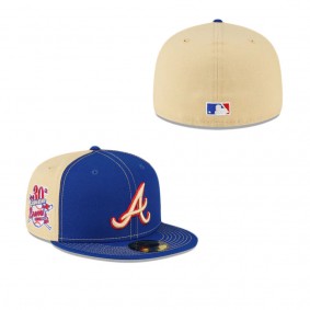 Atlanta Braves Just Caps Two Tone Team 59FIFTY Fitted Hat