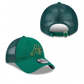 Men's Atlanta Braves Kelly Green 2023 St. Patrick's Day 9TWENTY Adjustable Hat
