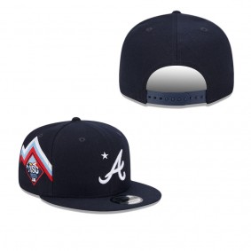 Men's Atlanta Braves Navy 2023 MLB All-Star Game Workout 9FIFTY Snapback Hat