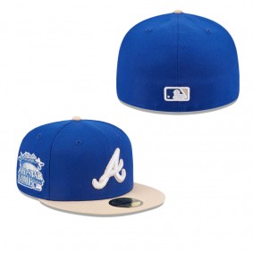 Men's Atlanta Braves Royal 59FIFTY Fitted Hat