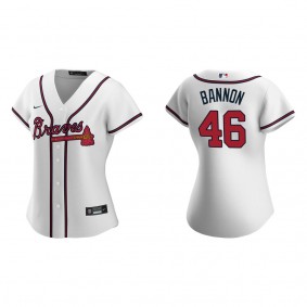 Women's Atlanta Braves Rylan Bannon White Replica Jersey