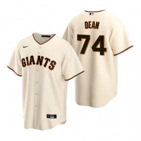 San Francisco Giants Austin Dean Nike Cream Replica Home Jersey