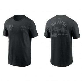 Austin Riley Atlanta Braves Pitch Black Baseball Club T-Shirt