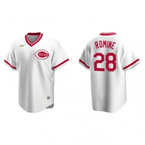 Reds Austin Romine White Cooperstown Collection Home Jersey