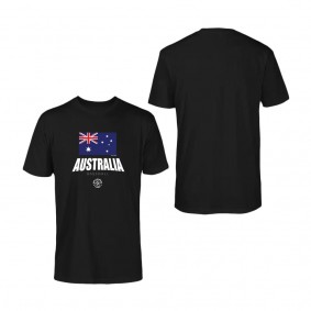 Men's Australia Baseball LEGENDS Black 2023 World Baseball Classic Federation T-Shirt