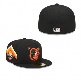 Men's Baltimore Orioles Black 2023 MLB All-Star Game Workout 59FIFTY Fitted Hat