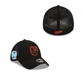 Men's Baltimore Orioles Black 2023 Spring Training 39THIRTY Flex Hat