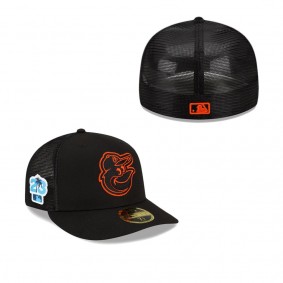 Men's Baltimore Orioles Black 2023 Spring Training Low Profile 59FIFTY Fitted Hat
