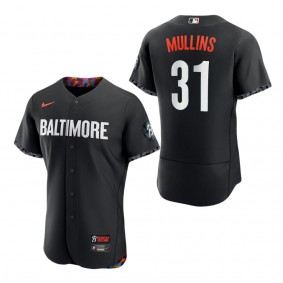 Men's Baltimore Orioles Cedric Mullins Nike Black 2023 City Connect Authentic Player Jersey