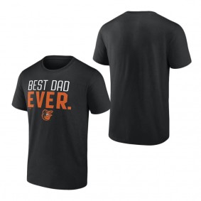 Men's Baltimore Orioles Fanatics Branded Black Best Dad Ever T-Shirt