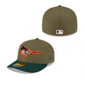 Baltimore Orioles Olive Low Profile 59FIFTY Fitted Hat