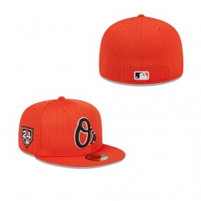 Men's Baltimore Orioles Orange 2024 Spring Training 59FIFTY Fitted Hat