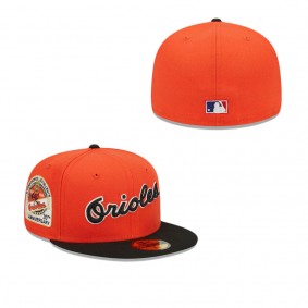 Baltimore Orioles Retro Jersey Script 59FIFTY Fitted Hat