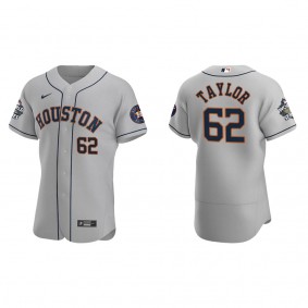 Blake Taylor Houston Astros Gray 2022 World Series Road Authentic Jersey