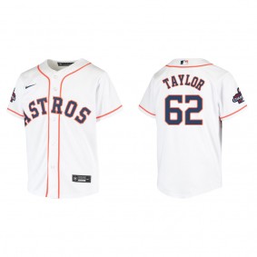 Blake Taylor Youth Houston Astros White 2022 World Series Champions Home Replica Jersey