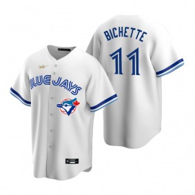 Toronto Blue Jays Bo Bichette Nike White Cooperstown Collection Home Jersey