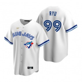 Toronto Blue Jays Hyun-Jin Ryu Nike White Cooperstown Collection Home Jersey