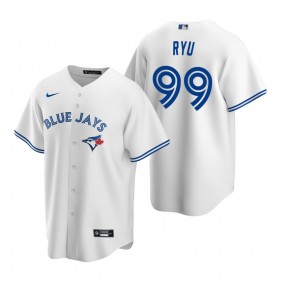 Toronto Blue Jays Hyun-Jin Ryu Nike White Replica Home Jersey