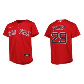 Bobby Dalbec Youth Boston Red Sox Red Alternate Replica Jersey