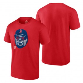Men's Boston Red Sox David Ortiz Fanatics Branded Red Hall of Fame T-Shirt