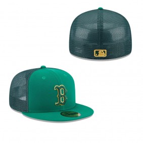 Men's Boston Red Sox Kelly Green 2023 St. Patrick's Day 59FIFTY Fitted Hat