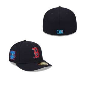 Men's Boston Red Sox Navy 2023 MLB Father's Day Low Profile 59FIFTY Fitted Hat