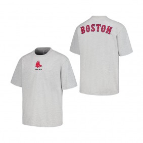 Men's Boston Red Sox PLEASURES Gray Mascot T-Shirt