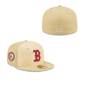 Boston Red Sox Raffia Front 59FIFTY Fitted Hat