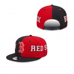 Boston Red Sox Team Split 9FIFTY Snapback Hat