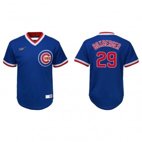 Brad Boxberger Youth Chicago Cubs Nike Royal Road Cooperstown Collection Jersey