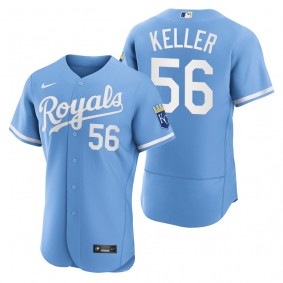 Men's Kansas City Royals Brad Keller Powder Blue 2022 Authentic Jersey