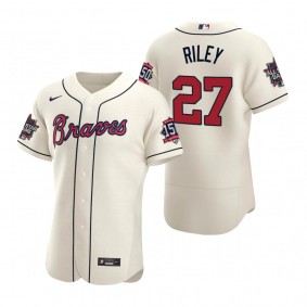 Atlanta Braves Austin Riley Cream 2021 MLB All-Star Game Authentic Jersey