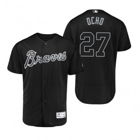 Braves Austin Riley Ocho Black 2019 Players' Weekend Authentic Jersey