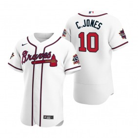 Atlanta Braves Chipper Jones White 2021 MLB All-Star Game Authentic Jersey