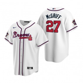 Atlanta Braves Fred McGriff White 2021 MLB All-Star Game Replica Jersey