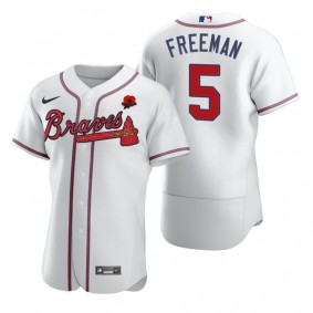 Freddie Freeman Atlanta Braves White 2021 Memorial Day Authentic Jersey