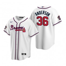 Atlanta Braves Ian Anderson White 2021 MLB All-Star Game Replica Jersey