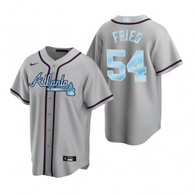 Atlanta Braves Max Fried Gray 2022 Father's Day Replica Jersey