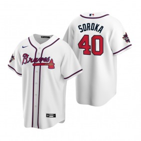 Atlanta Braves Mike Soroka White 2021 MLB All-Star Game Replica Jersey