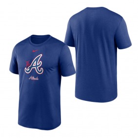 Men's Atlanta Braves Royal 2023 City Connect Logo T-Shirt