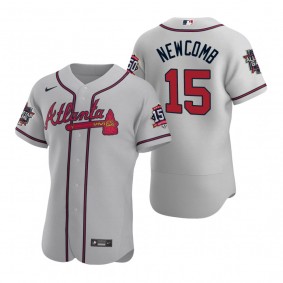 Atlanta Braves Sean Newcomb Gray 2021 MLB All-Star Game Authentic Jersey