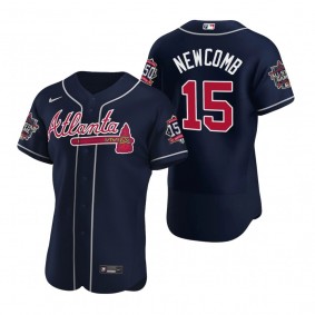 Atlanta Braves Sean Newcomb Navy 2021 MLB All-Star Game Authentic Jersey