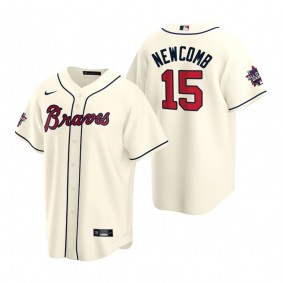 Atlanta Braves Sean Newcomb Cream 2021 MLB All-Star Game Replica Jersey