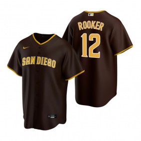 San Diego Padres Brent Rooker Brown Replica Road Jersey