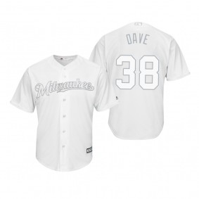Milwaukee Brewers Devin Williams Dave White 2019 Players' Weekend Replica Jersey