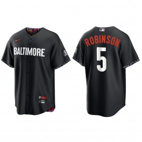 Brooks Robinson Baltimore Orioles Nike Black 2023 City Connect Replica Jersey