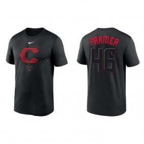 Buck Farmer Cincinnati Reds Nike Black 2023 City Connect Tri-Blend T-Shirt